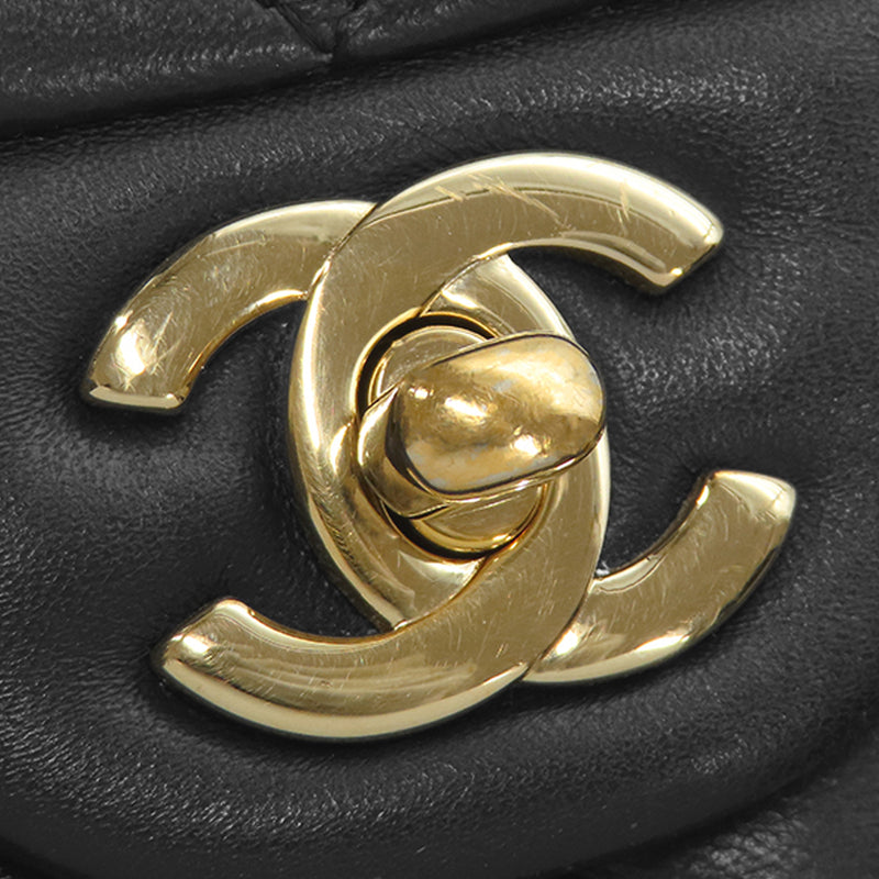 Mini Rectangular Classic Lambskin Lion Charm Top Handle Flap - Image 7