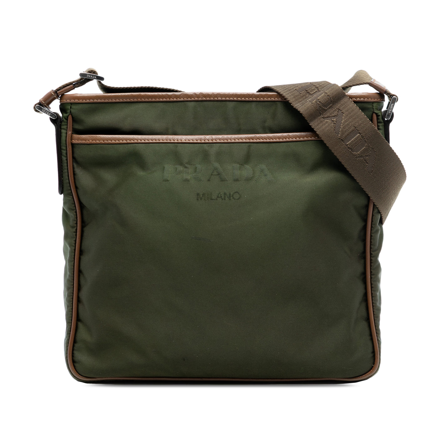 Tessuto Zip Top Crossbody - Image 1