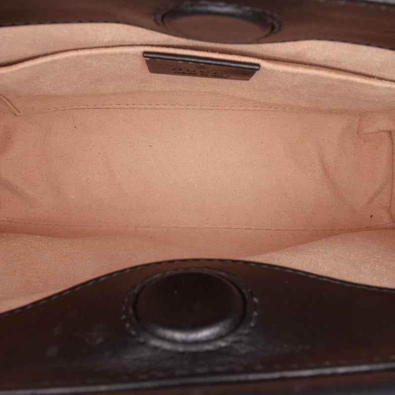 Mini Nappa Bamboo Web Nymphaea Top Handle Bag - Image 4