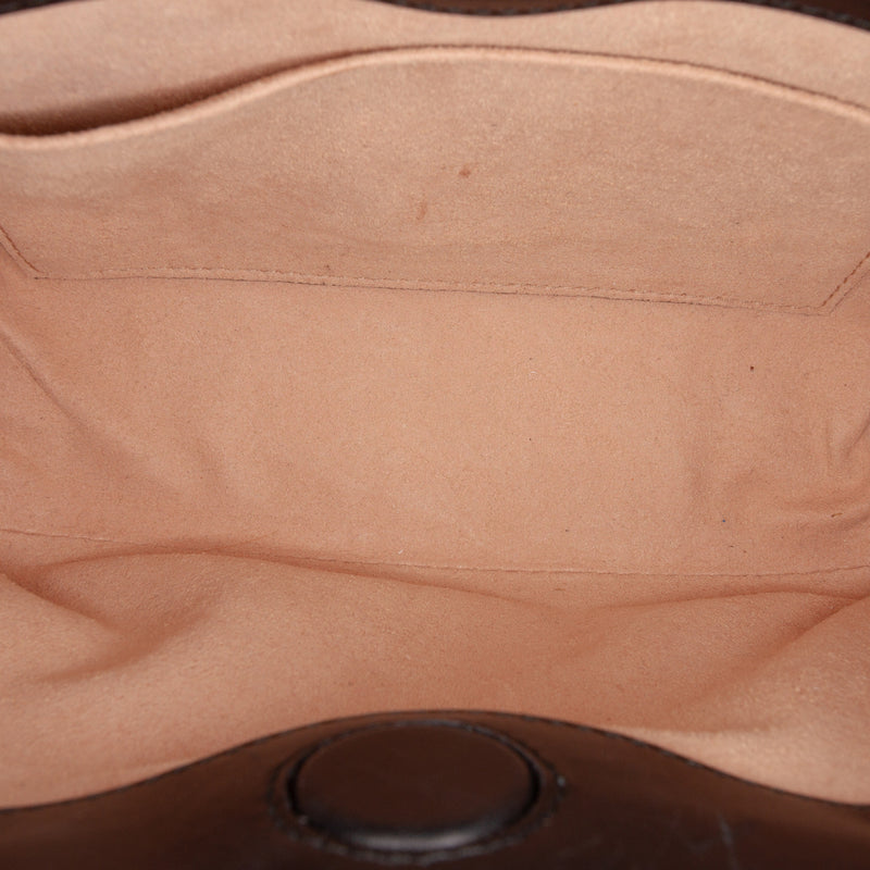 Mini Nappa Bamboo Web Nymphaea Top Handle Bag - Image 5