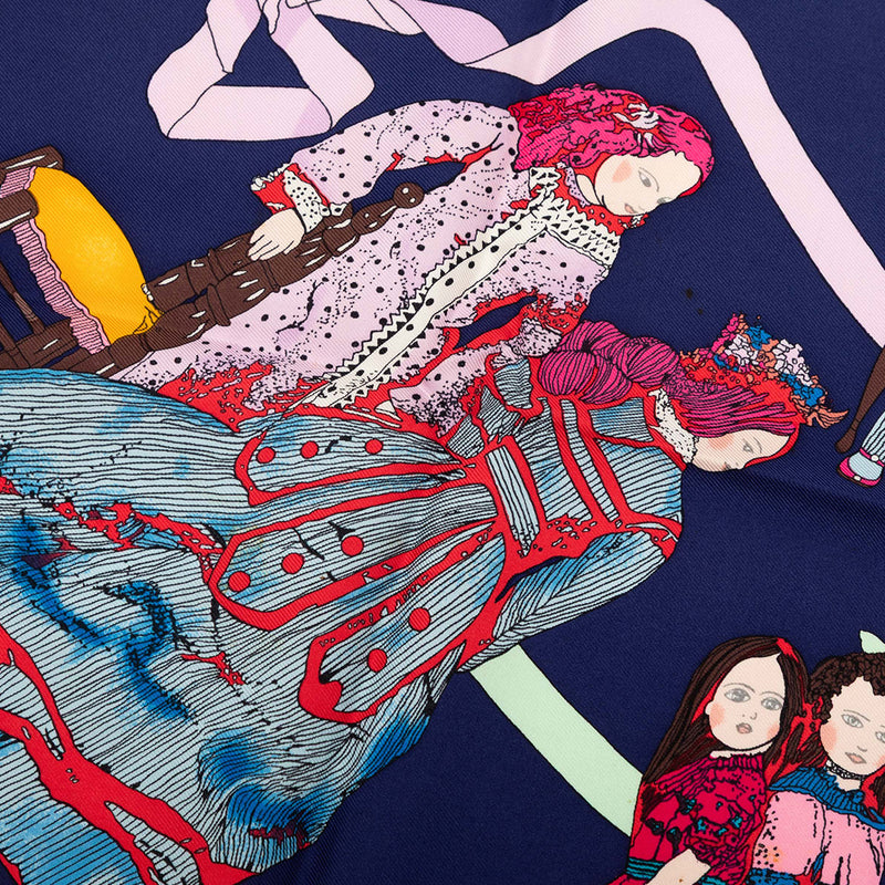 Hello Dolly Silk Scarf 90 - Image 3