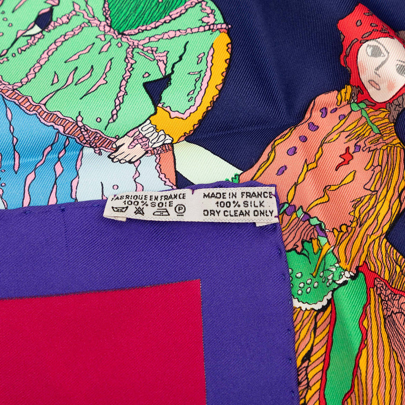 Hello Dolly Silk Scarf 90 - Image 9