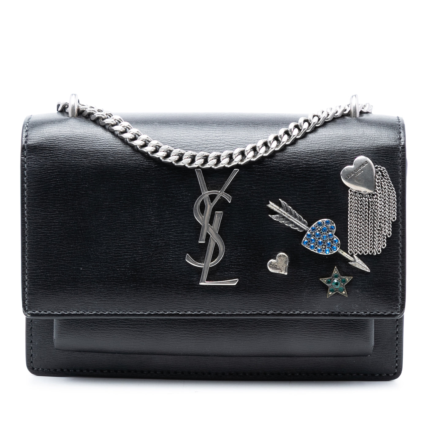 Mini Calfskin Monogram Lucky Charms Sunset Wallet on Chain - Image 1