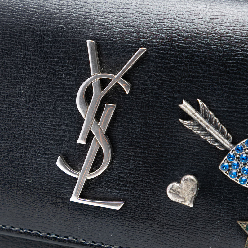 Mini Calfskin Monogram Lucky Charms Sunset Wallet on Chain - Image 5