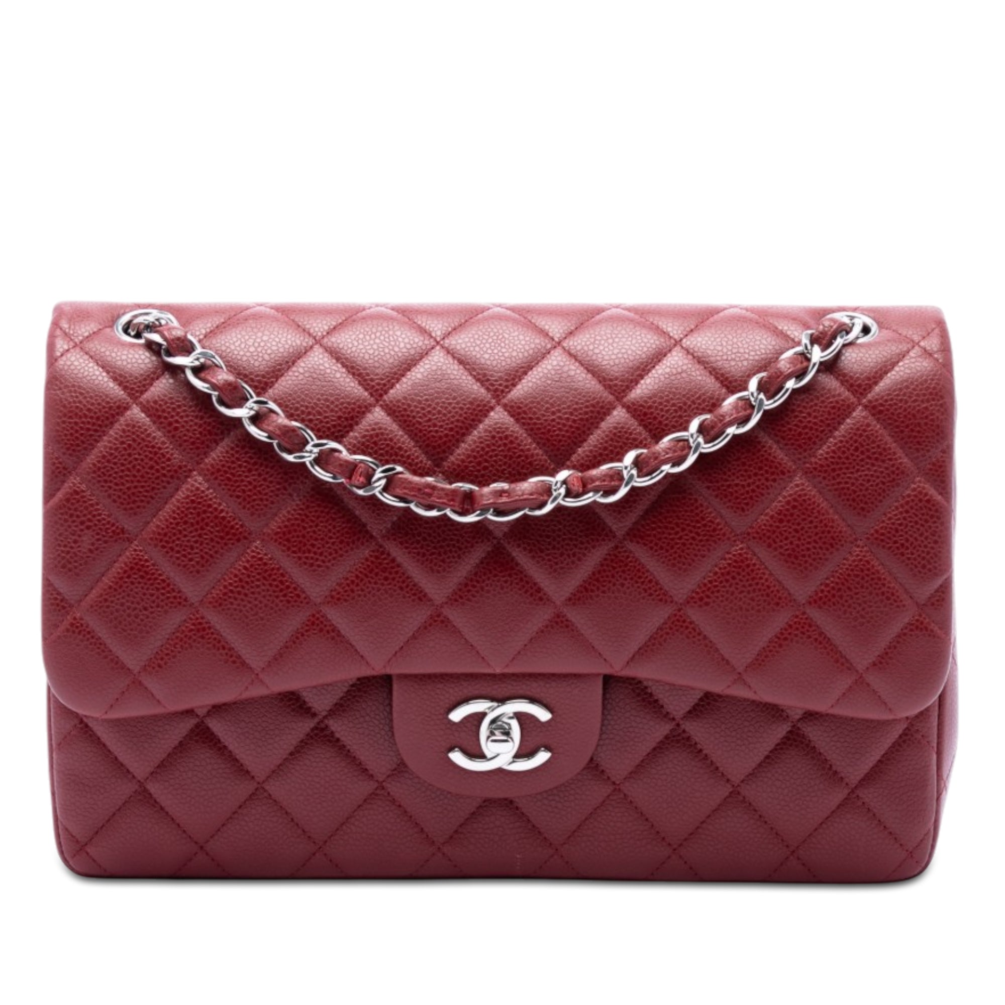Jumbo Classic Caviar Double Flap - Image 1