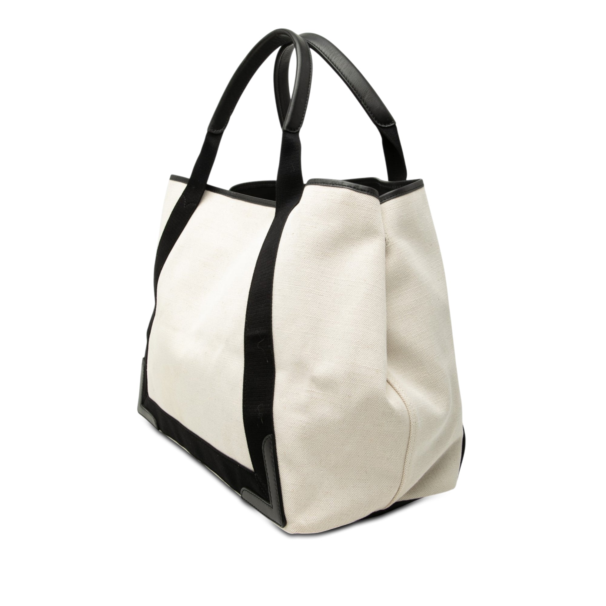 Canvas Navy Cabas Tote M - Image 2