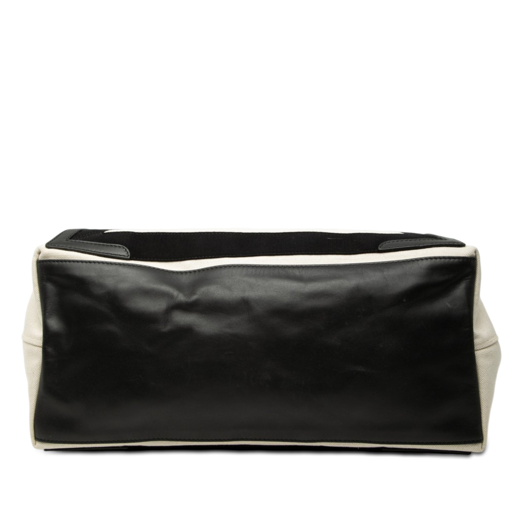 Canvas Navy Cabas Tote M - Image 3