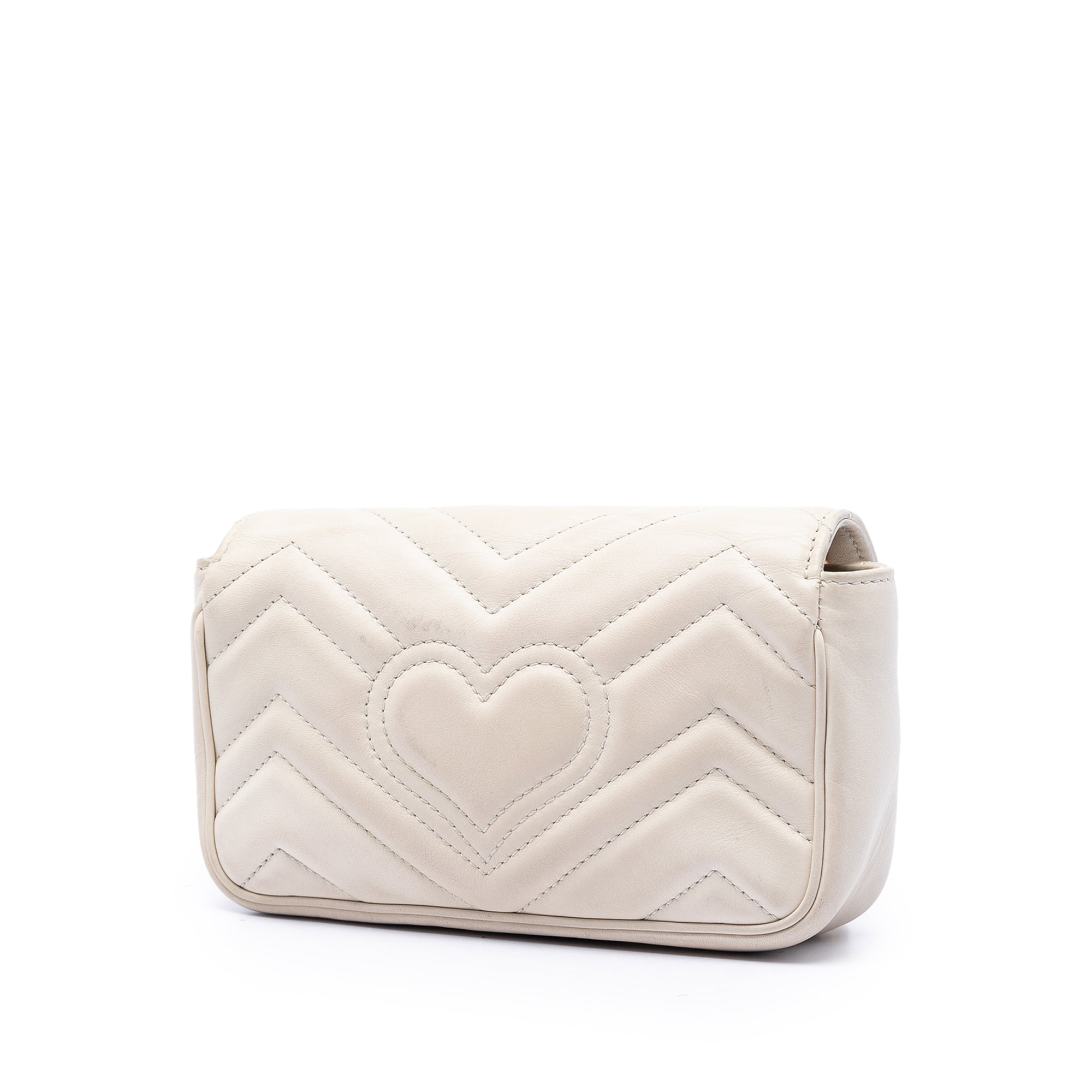 Mini GG Marmont Matelasse Calfskin Flap Crossbody - Image 2