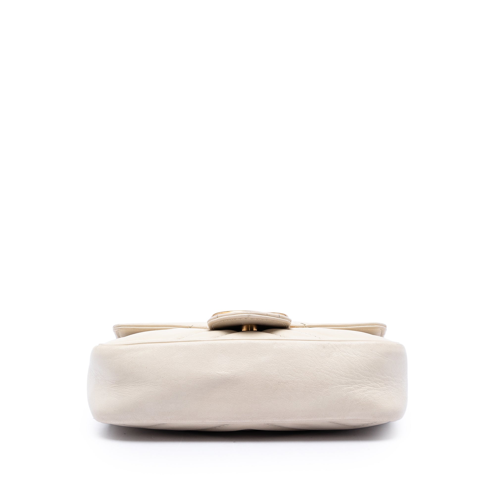 Mini GG Marmont Matelasse Calfskin Flap Crossbody - Image 3
