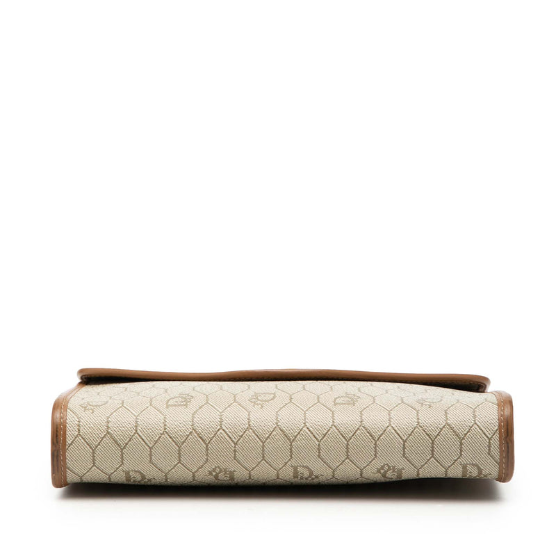 Honeycomb Coated Canvas Chain Crossbody - Image 3