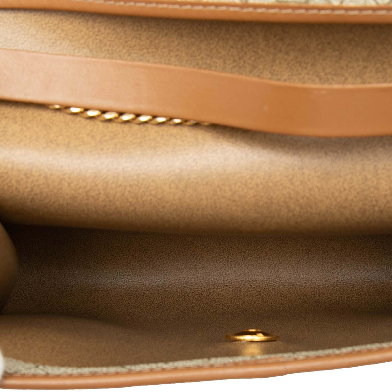Honeycomb Coated Canvas Chain Crossbody - Image 4