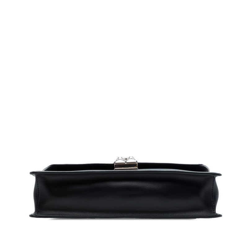 City Calfskin and Saffiano Studded Elektra Crossbody - Image 3