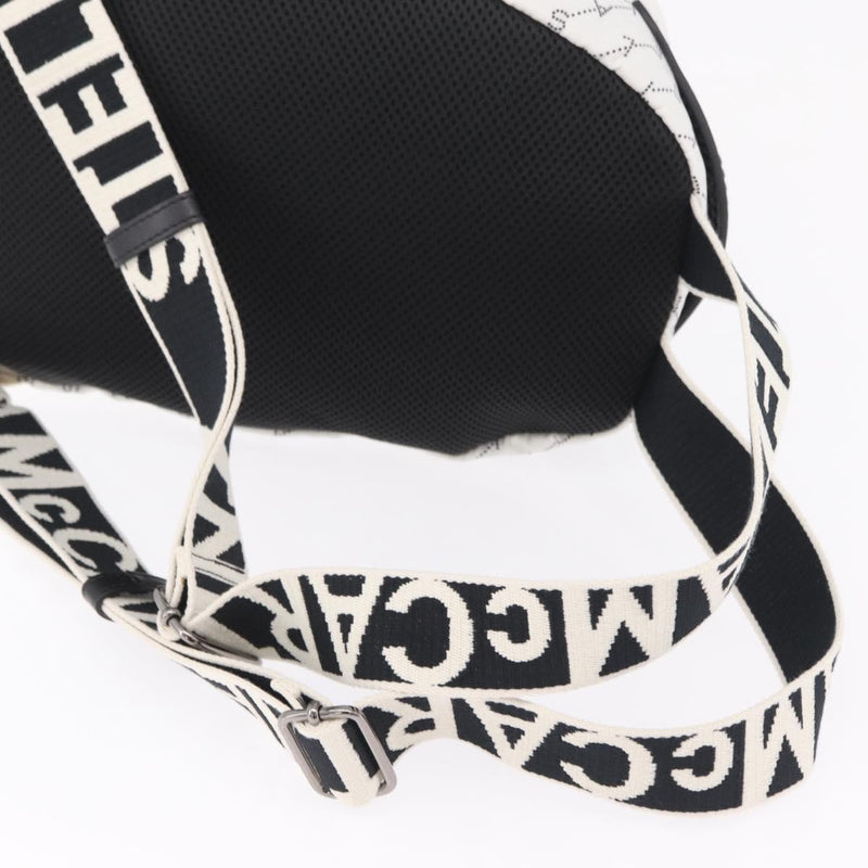 Stella Mccartney Falabella Go Monogram Canvas White Nylon Bag