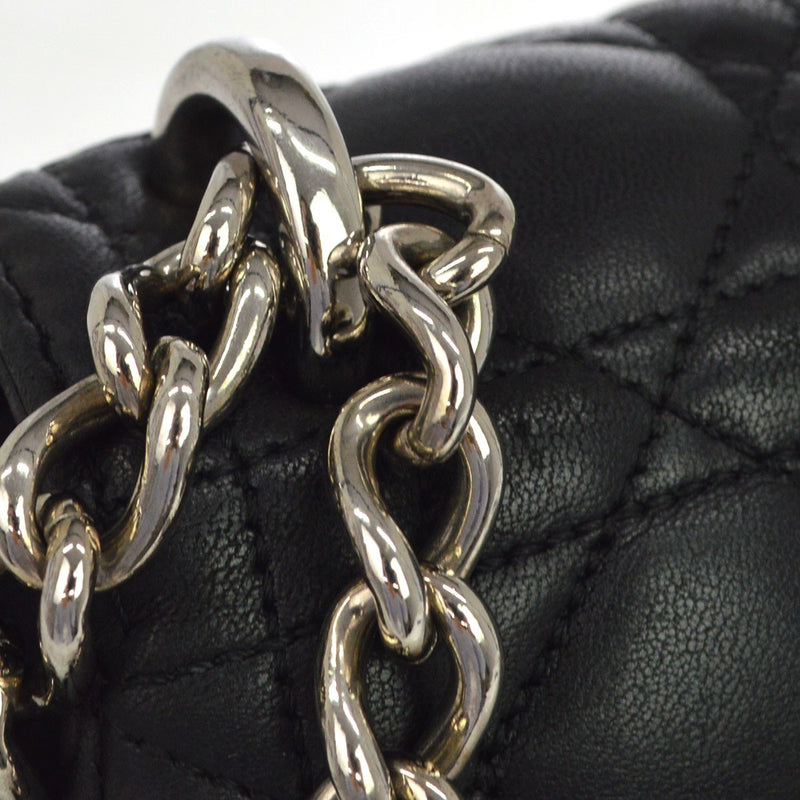 Christian Dior Black Cannage Leather Bag