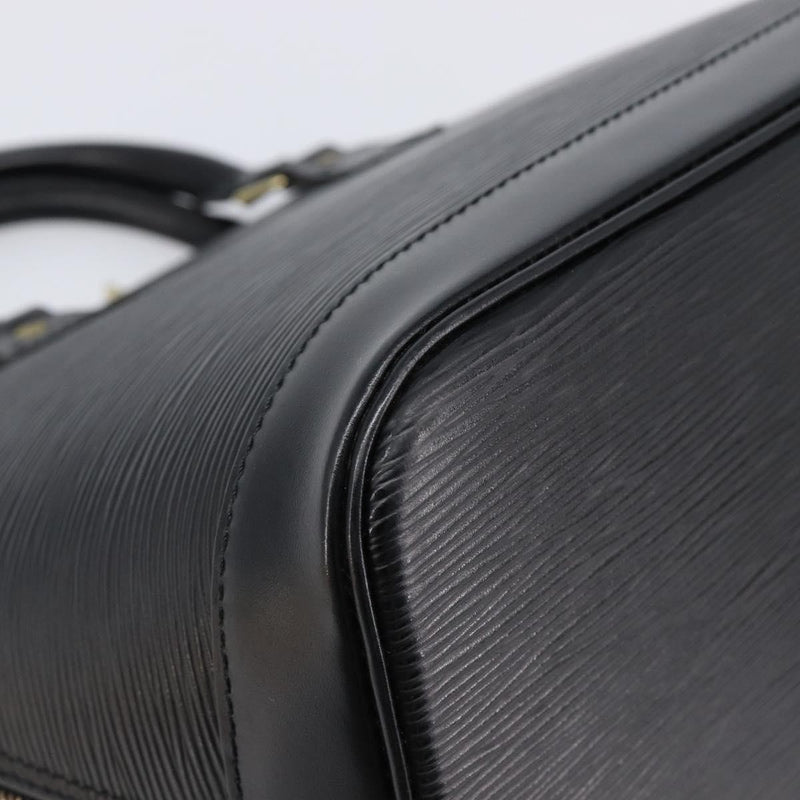 Louis Vuitton Alma Epi Leather Black Bag