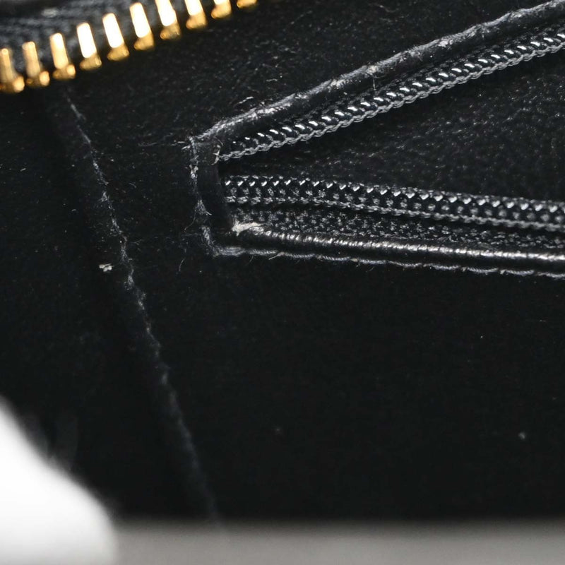 Chanel Medallion Quilted Lambskin Black Leather Bag