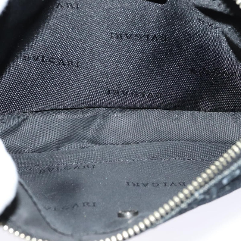 Bvlgari Logomania Canvas Black Bag