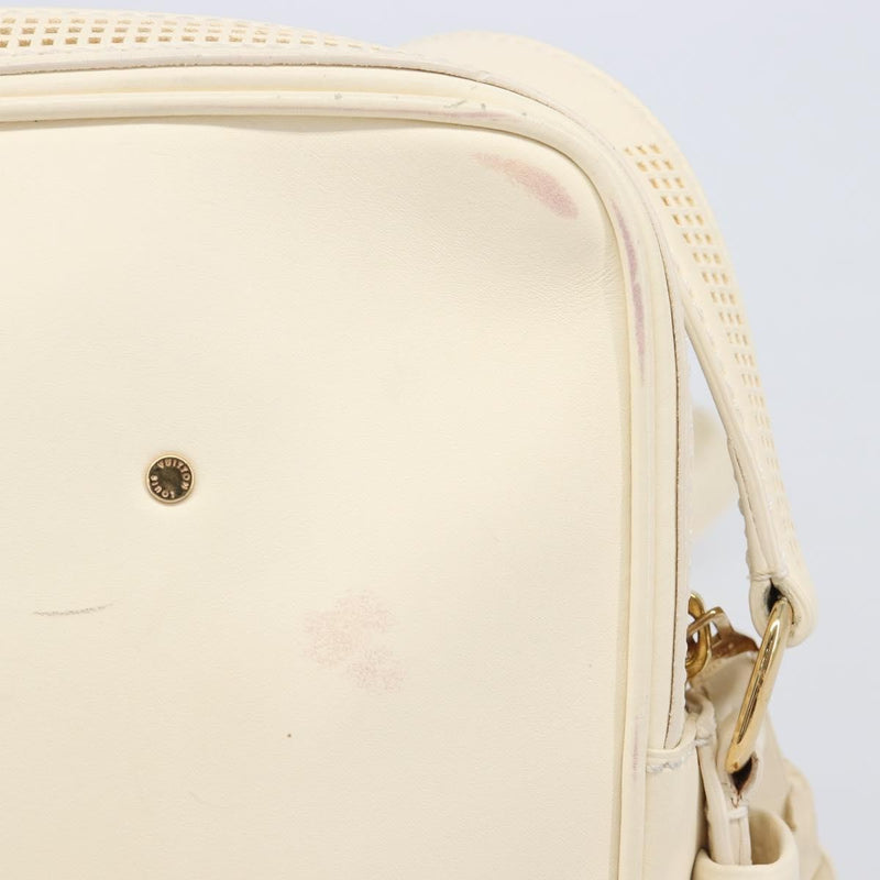 Louis Vuitton Bequia Trotter Messenger Nomade Leather White