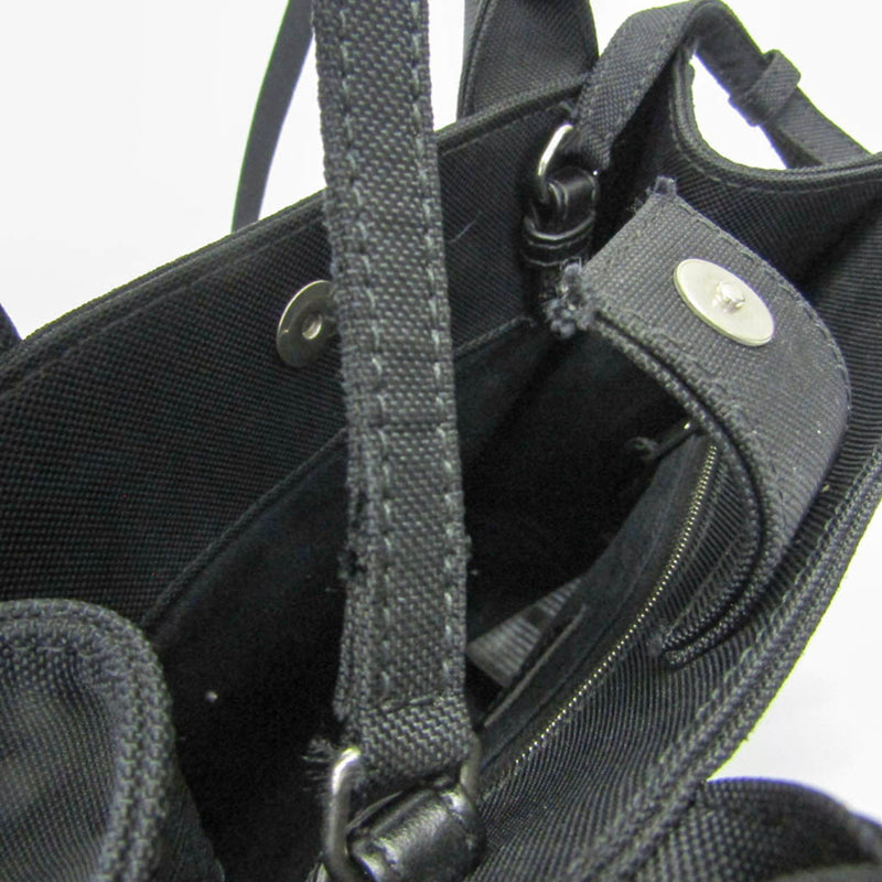 Balenciaga Trade East-West Nylon Black Polyamide Bag
