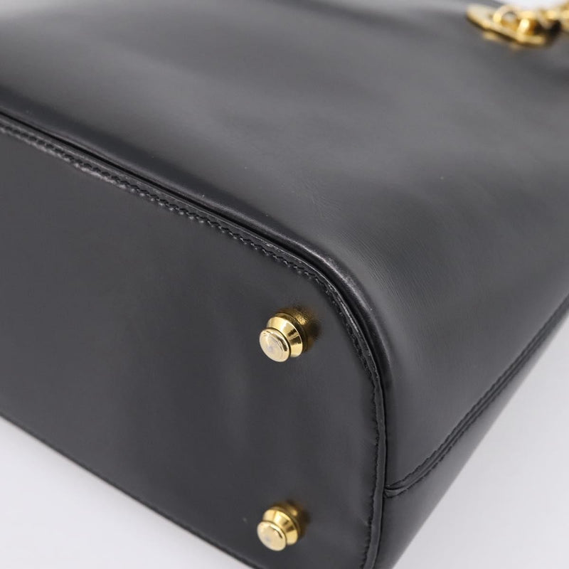 Celine Shoulder Leather Black Bag