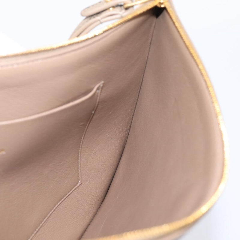 Balenciaga Signature Pouch Monogram Pvc Leather Beige