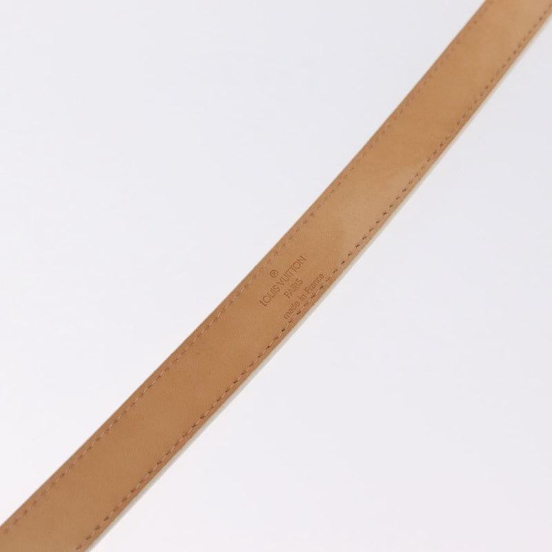 Louis Vuitton Vernis Belt Lv Monogram Beige Patent_leather
