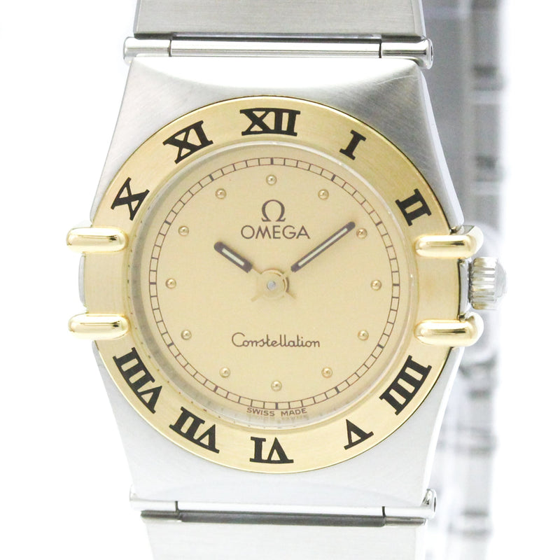 Omega Constellation Quartz Stainless Steel And Yellow Gold Watches