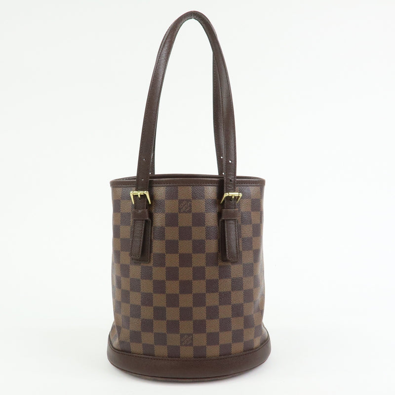 Louis Vuitton Marais Bucket Damier Brown Canvas Bag