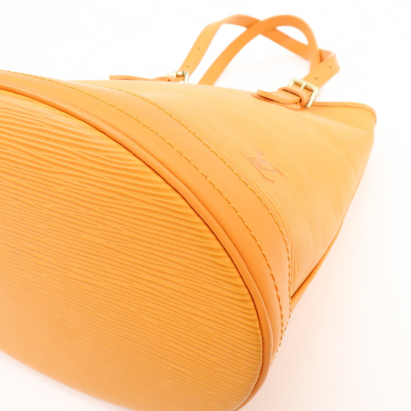 Louis Vuitton Petit Bucket Epi Leather Orange Bag