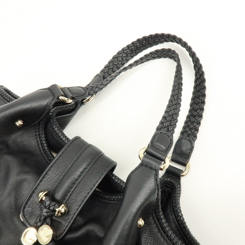 Gucci Marrakech Leather Black Bag