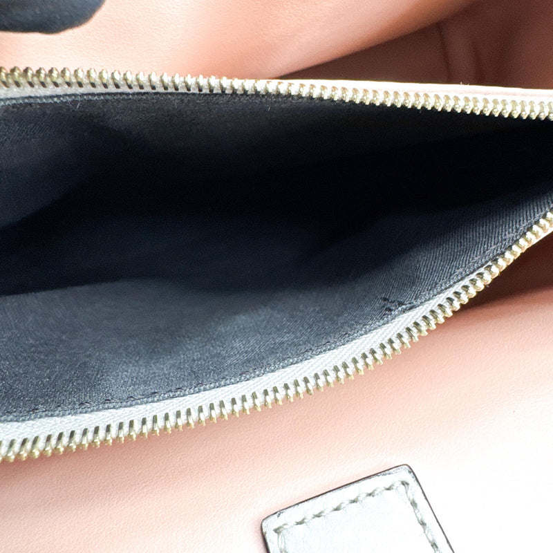 Fendi 2jours Leather Gray Bag