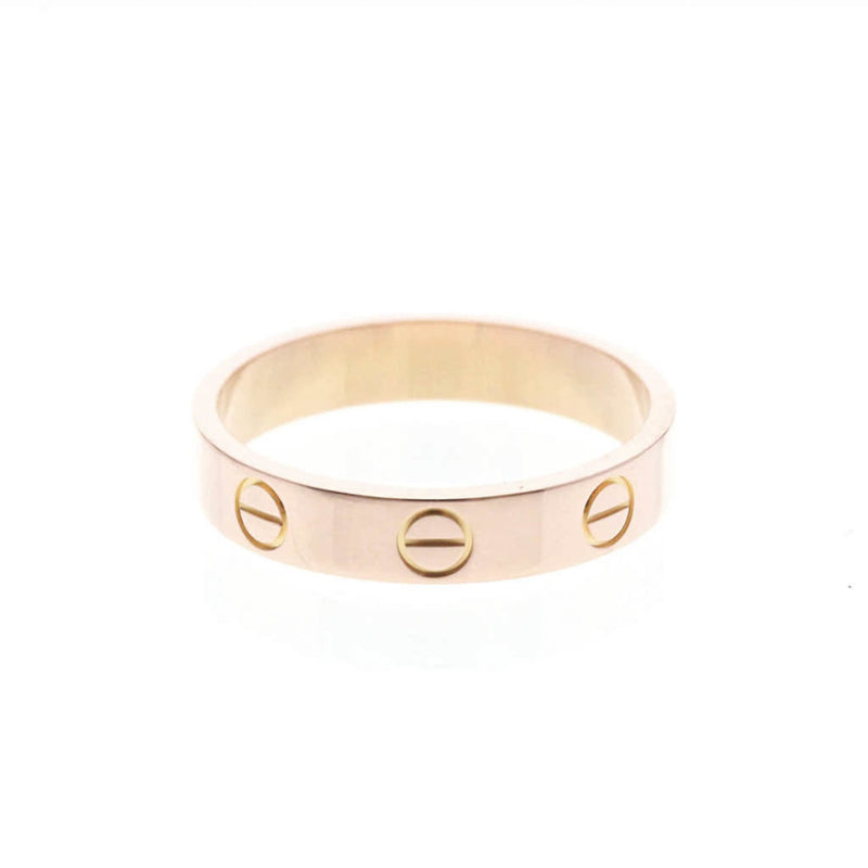 Cartier Love Wedding Band 18k Rose Gold Pink_gold Bijoux