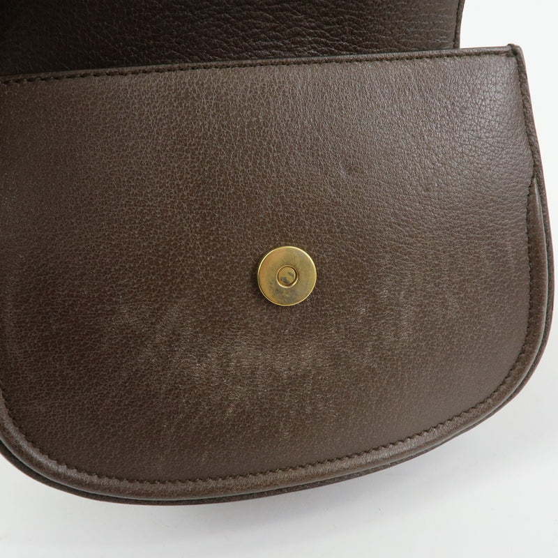 Gucci Totem Leather Brown Bag