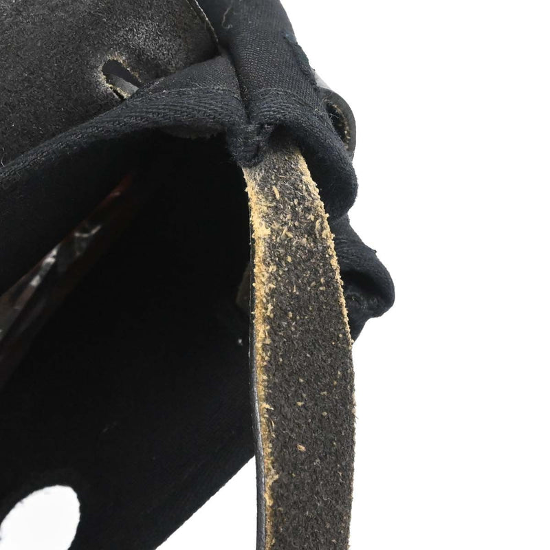 Hermes Herbag Toile And Leather Black Canvas Bag