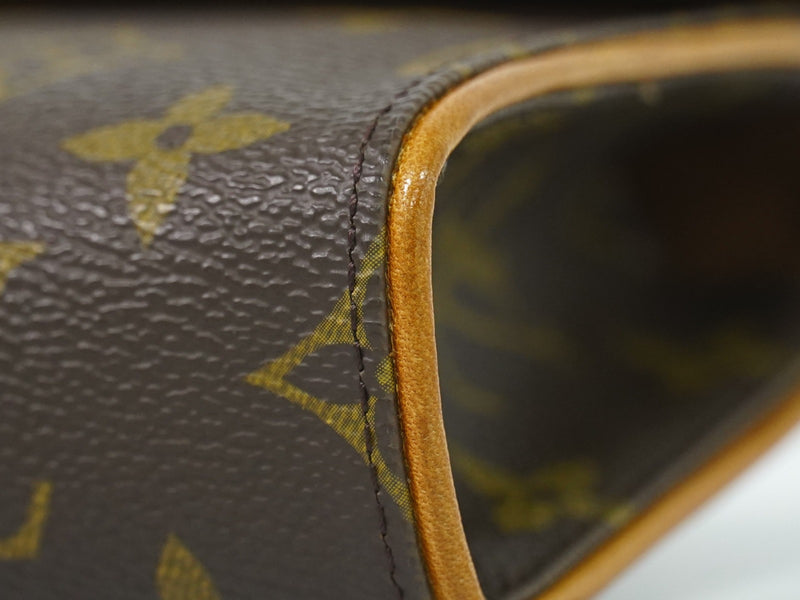 Louis Vuitton Florentine Pochette Canvas Brown Bag