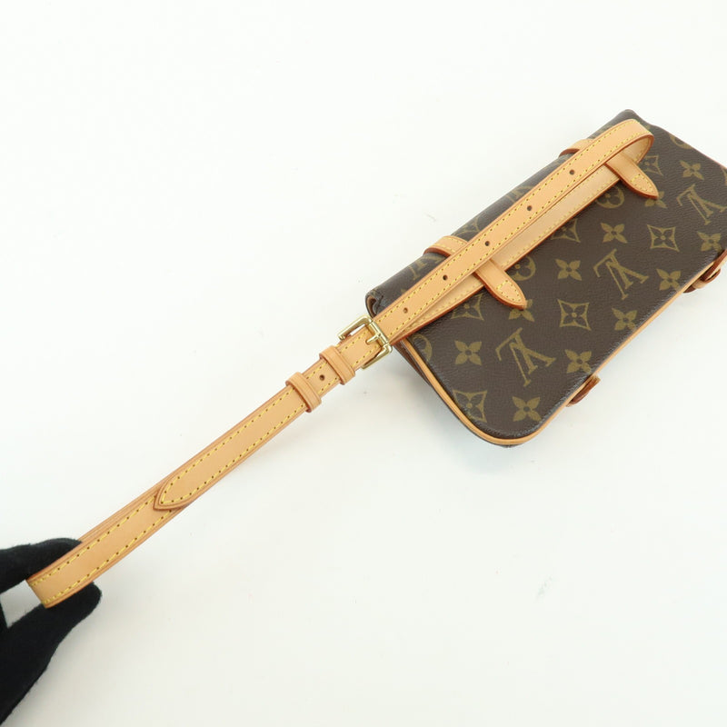 Louis Vuitton Marelle Waist Monogram Canvas Brown Bag