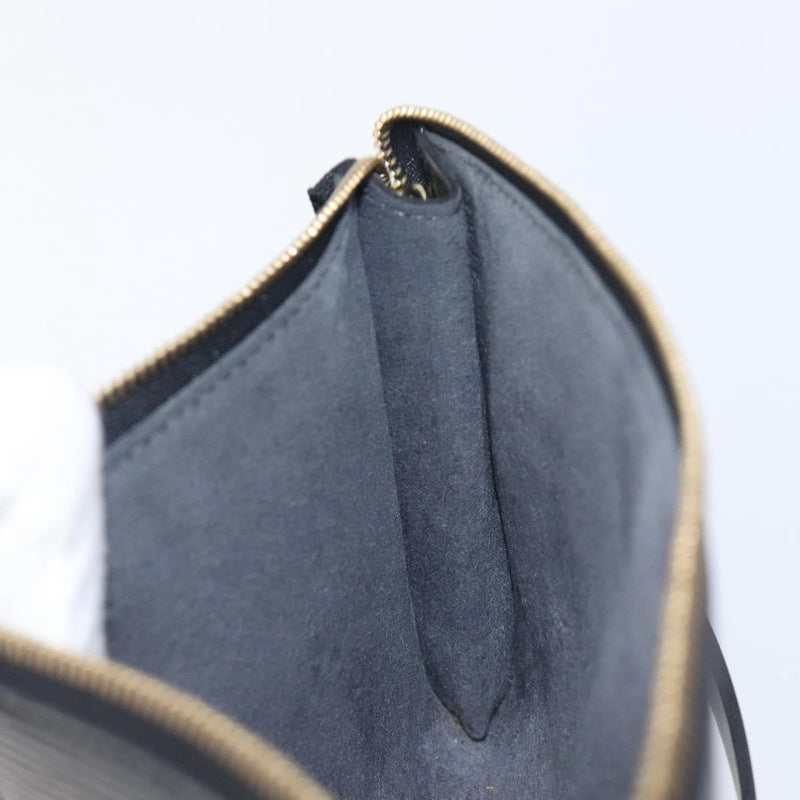Louis Vuitton Pochette Accessoires Epi Leather Black Bag
