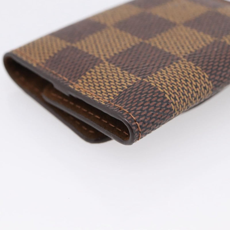 Louis Vuitton Cuff Case Monogram Damier Brown Canvas Accessory