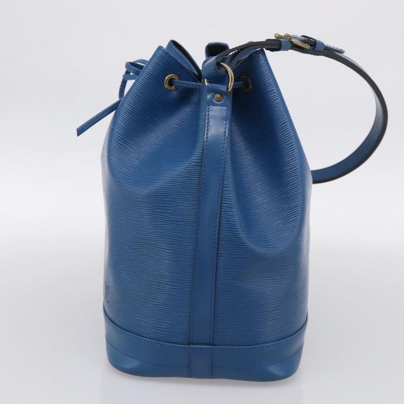 Louis Vuitton Noe Epi Leather Blue Bag