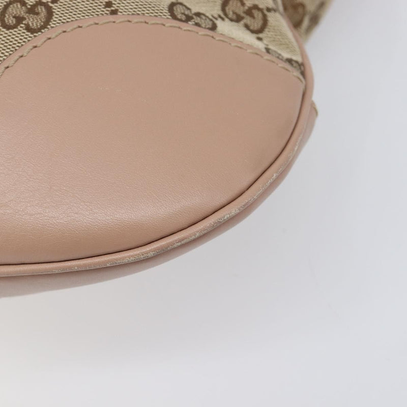 Gucci Mayfair Messenger Gg Canvas And Leather Beige
