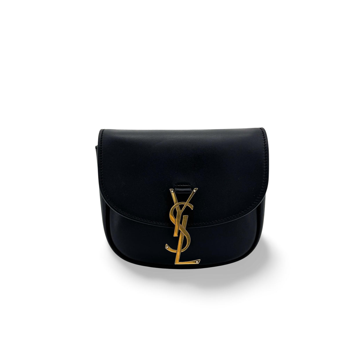 Saint Laurent Kaia Leather Black Bag