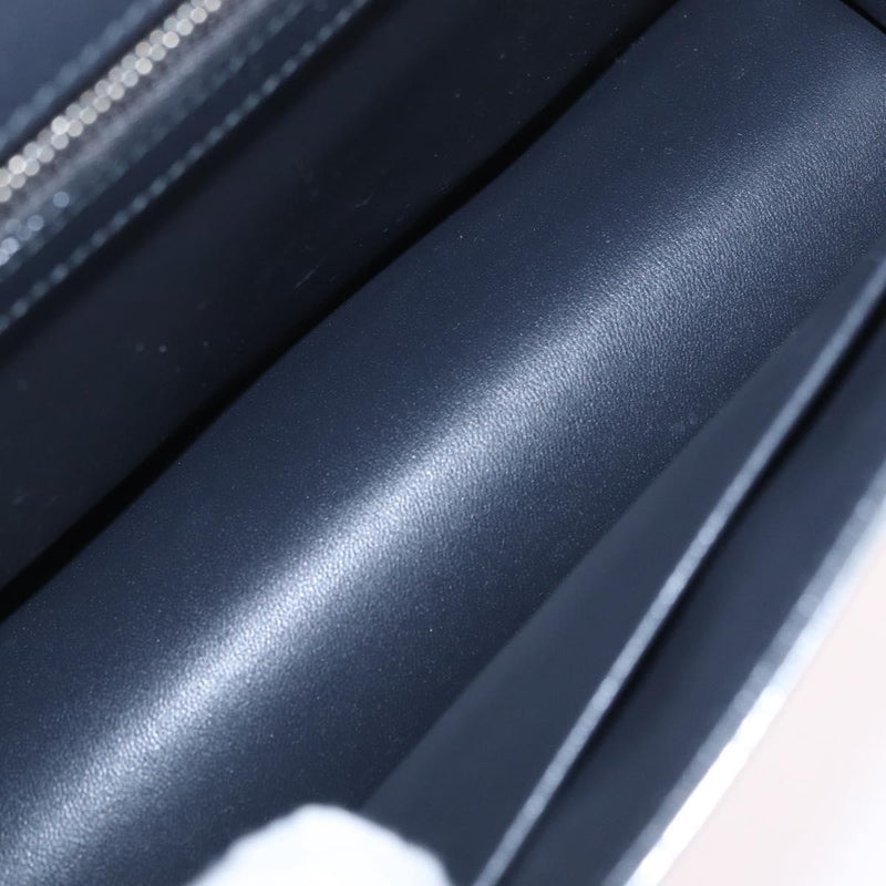 Christian Dior Diorama Flap Patent Silver Patent_leather Bag