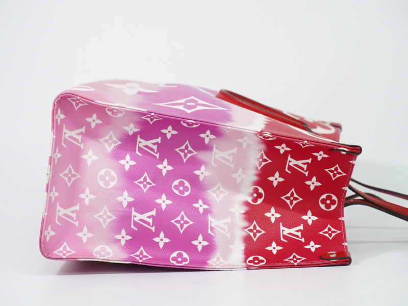 Louis Vuitton Onthego Limited Edition Escale Monogram Giant Multicolour Canvas Bag
