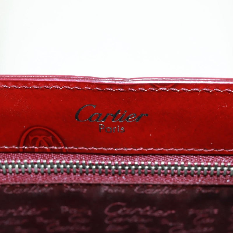 Cartier Happy Birthday Patent Leather Red Patent_leather Bag