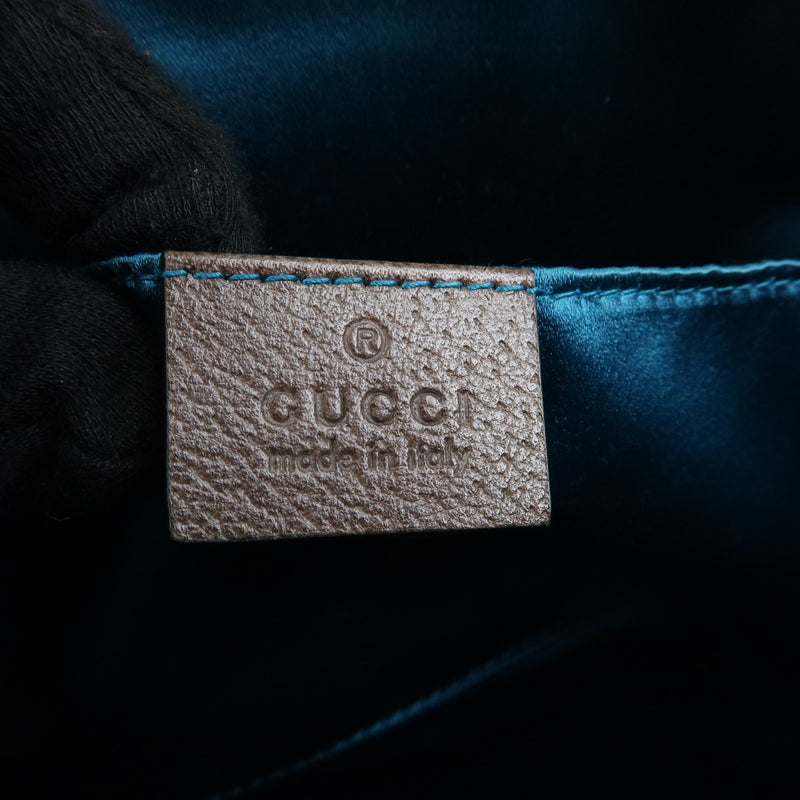 Gucci Ophidia Dome Gg Coated Canvas Beige Bag