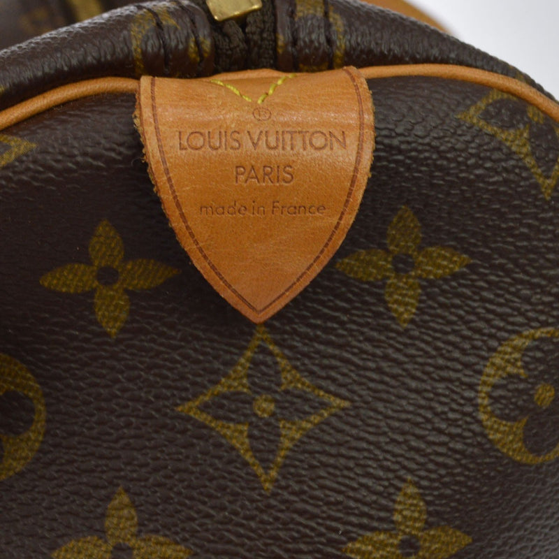 Louis Vuitton Keepall Monogram Canvas Brown Bag