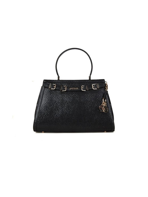 Guess Dovie Shoulder Bag — Black Polyurethane