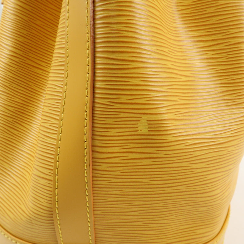 Louis Vuitton Noe Epi Leather Yellow Bag