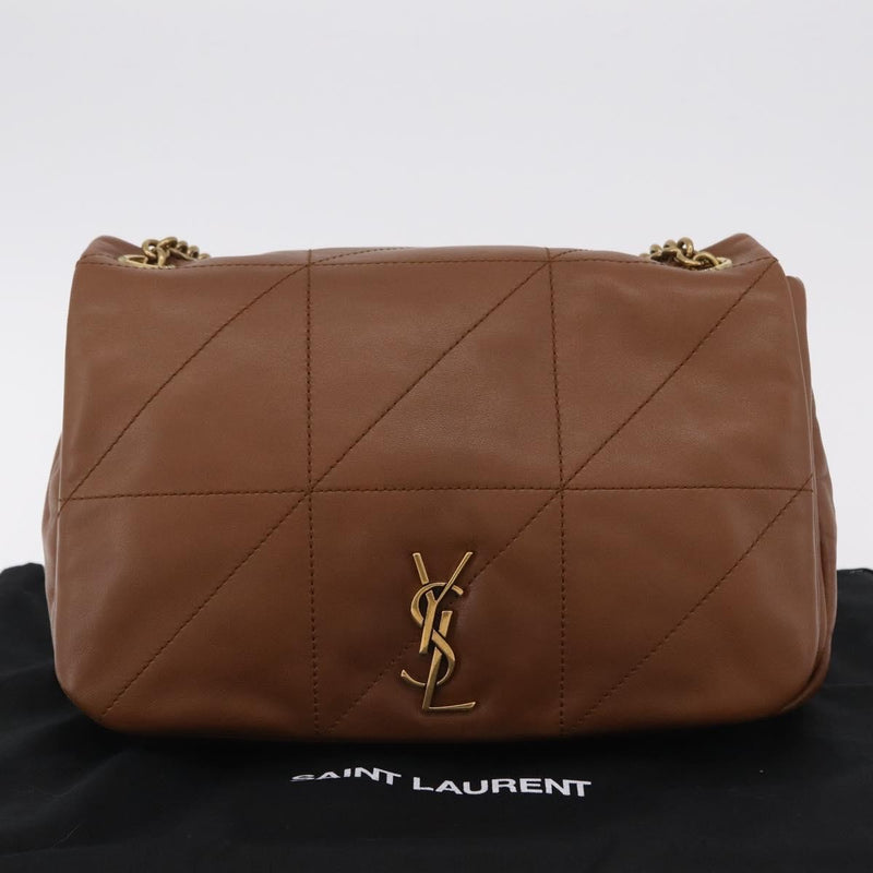 Saint Laurent Jamie 4.3 Quilted Leather Brown Bag