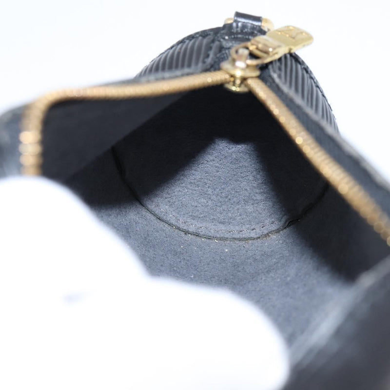 Louis Vuitton Soufflot Pochette Epi Leather Black Bag
